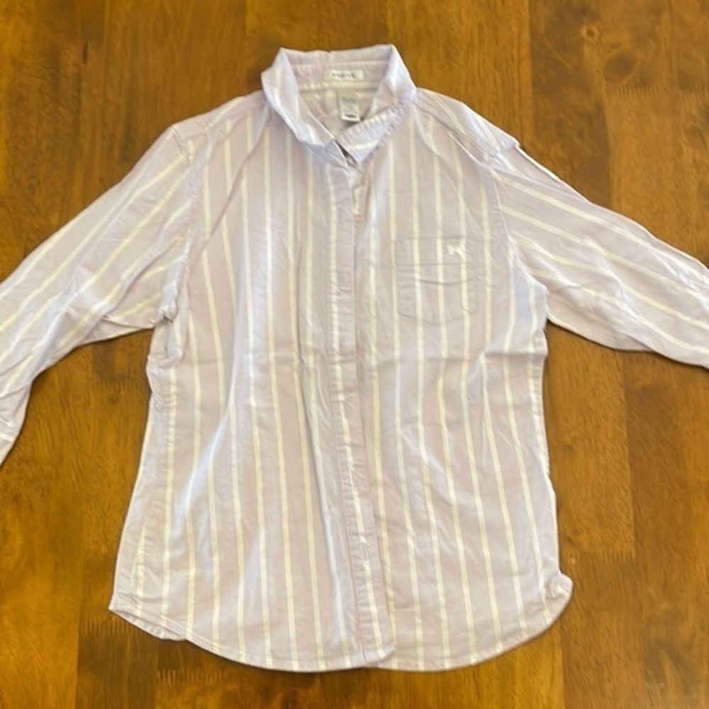 Striped button down top 133 - Picture 2 of 3